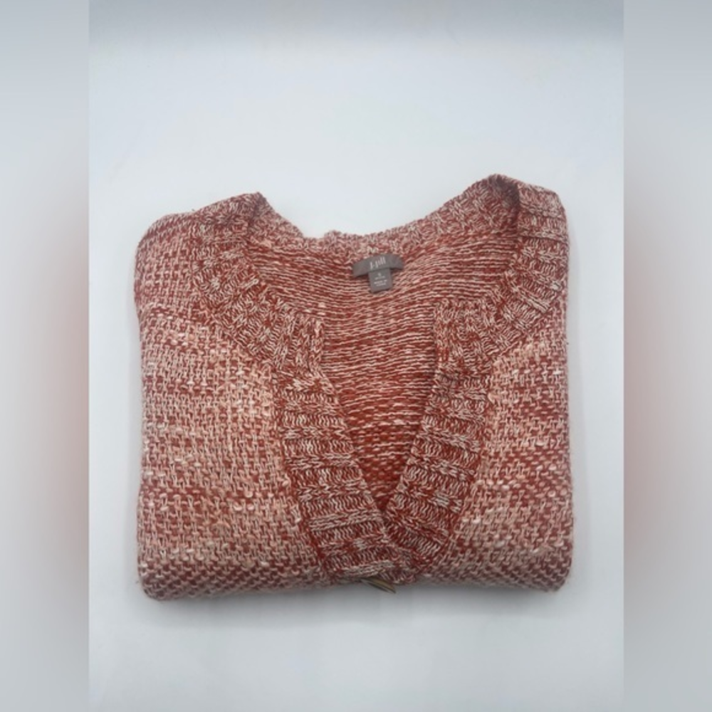 J Jill wool silk blend cardigan sweater‎ size small